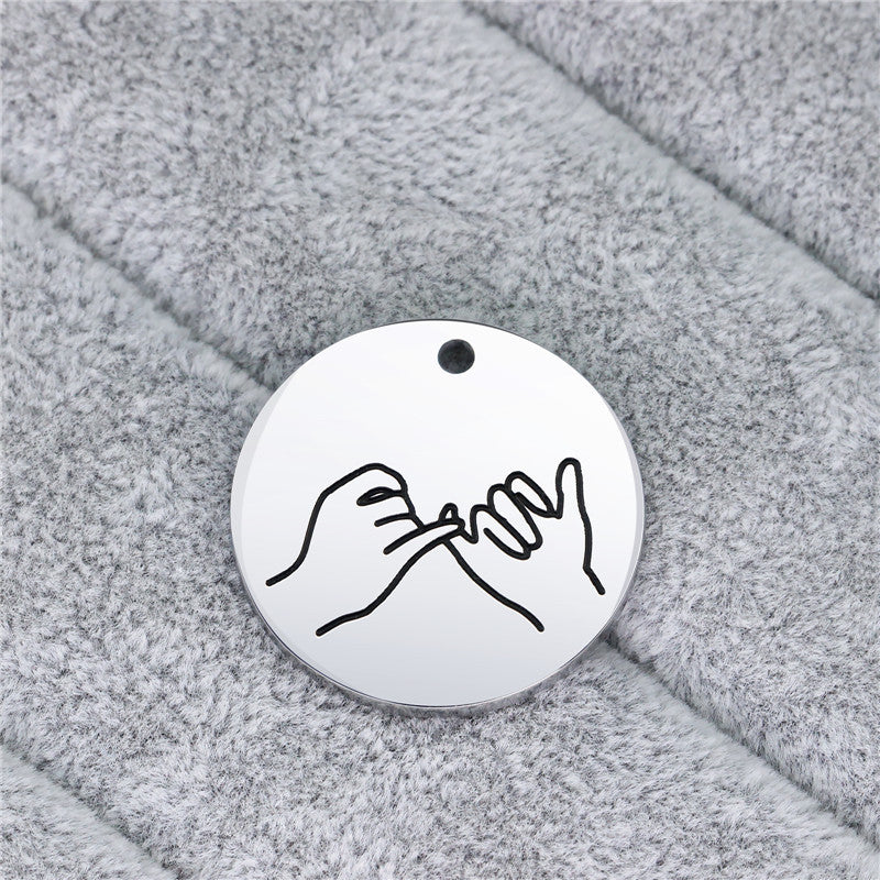 Personalized Sign Language Tag Accessories